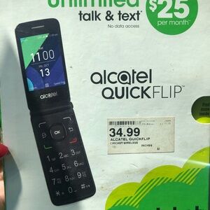 QuickFlip Black Cell Phone